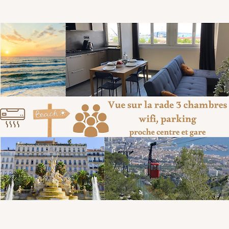 Tout Confort Toulon Centre Appartement 3 Chambres, Vue Sur La Rade Dış mekan fotoğraf